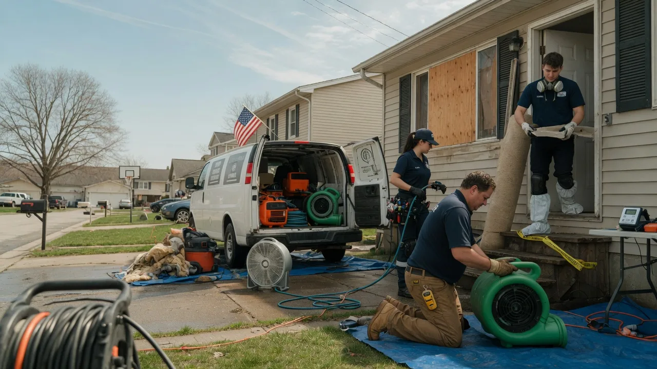Water Damage Restoration in Humble, TX near me
